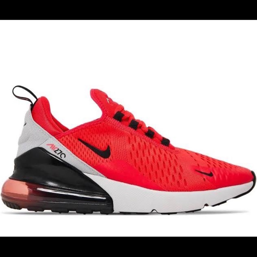NIKE AIR MAX 270 GS SIZE 6Y “RED ORBIT”